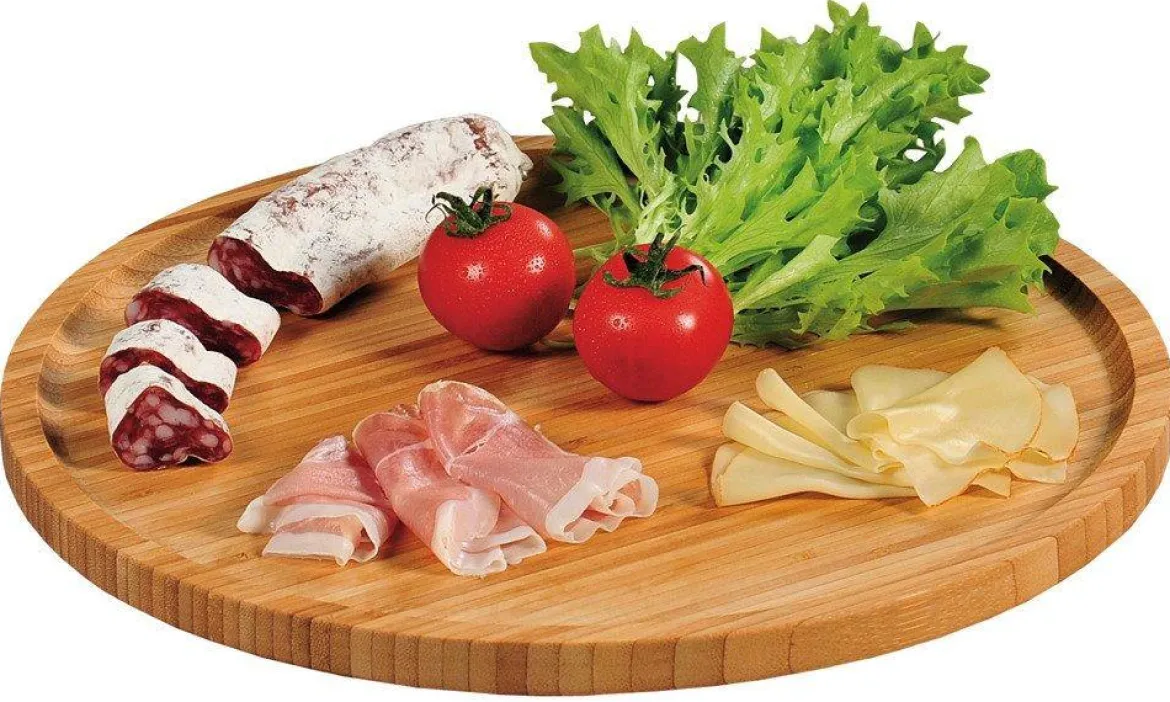 Talerz na pizze, deska do serwowania z bambusa