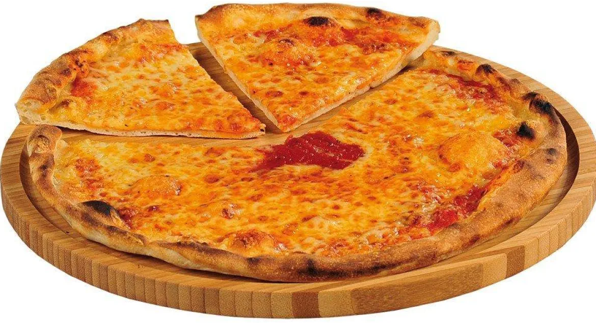 Talerz na pizze, deska do serwowania z bambusa