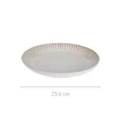 Talerz obiadowy ESSENCE ceramiczny, Ø 25,6 cm