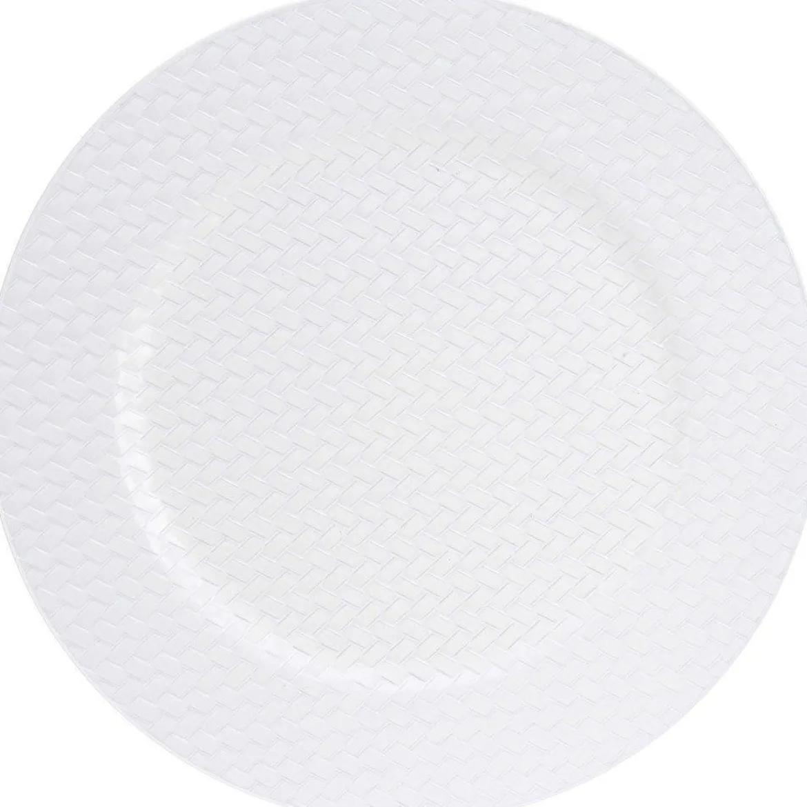 Talerz świąteczny z plecionką, Ø 33 cm