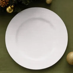 Talerz świąteczny z plecionką, Ø 33 cm