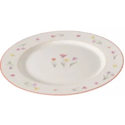Talerz w kwiaty obiadowy BLÜMI, Ø 27 cm