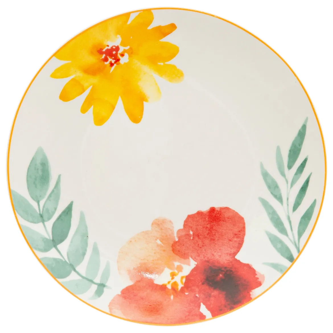 Talerzyki deserowe MARGAUX, porcelanowe, 6 sztuk x Ø19 cm