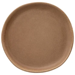 Talerz z kamionki brązowy, Ø 21 cm