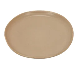 Talerz z kamionki brązowy, Ø 21 cm
