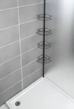 Teleskopowa półka pod prysznic DOLCEDO, 4 poziomy, WENKO