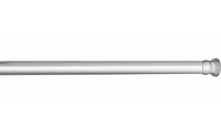 Teleskopowy drążek do zasłony prysznicowej, Ø 2 cm, 110-185 cm, chrom, WENKO