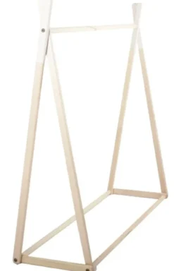 TIPI Drewniany wieszak na ubrania dla dzieci - 78 x 38 x 126