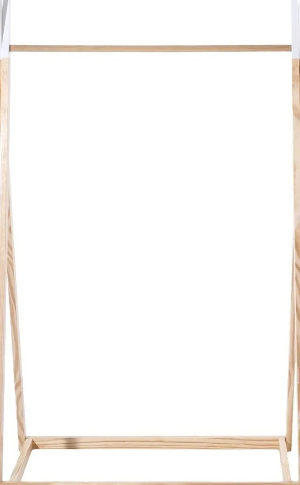 TIPI Drewniany wieszak na ubrania dla dzieci - 78 x 38 x 126