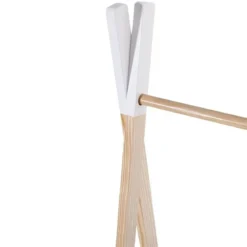 TIPI Drewniany wieszak na ubrania dla dzieci - 78 x 38 x 126