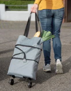 Torba na zakupy TROLLEY składana, 3w1