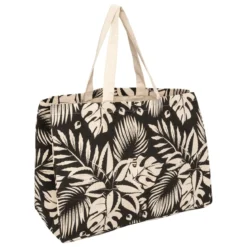 Torba shopper, bawełniana z nadrukiem, 50 x 24 x 35 cm