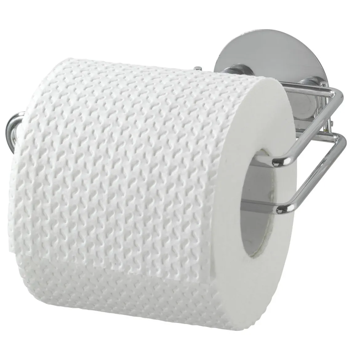 Uchwyt na papier toaletowy, Turbo-Loc - stal chromowana, WENKO