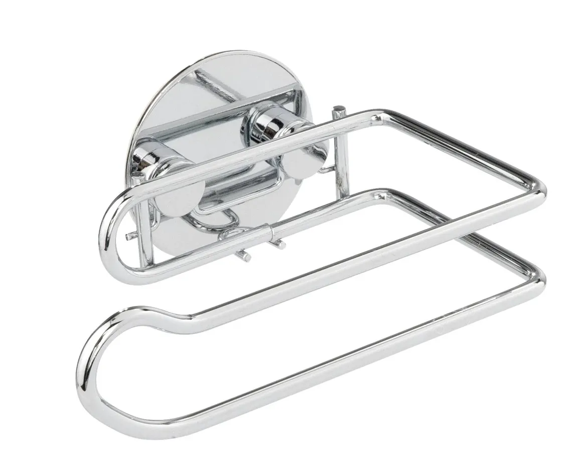 Uchwyt na papier toaletowy, Turbo-Loc - stal chromowana, WENKO