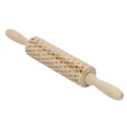 Wałek do ciasta ze wzorem, 35 cm