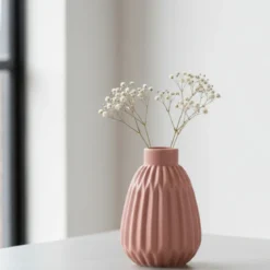 Wazon ceramiczny ESKO, ręcznie malowany, 13 cm