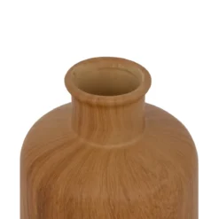 Wazon ceramiczny SAO, efekt drewna, 17,5 cm