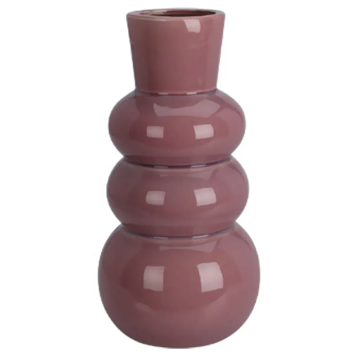 Wazon ceramiczny w bąbelkowym kształcie, 25 x 13 cm
