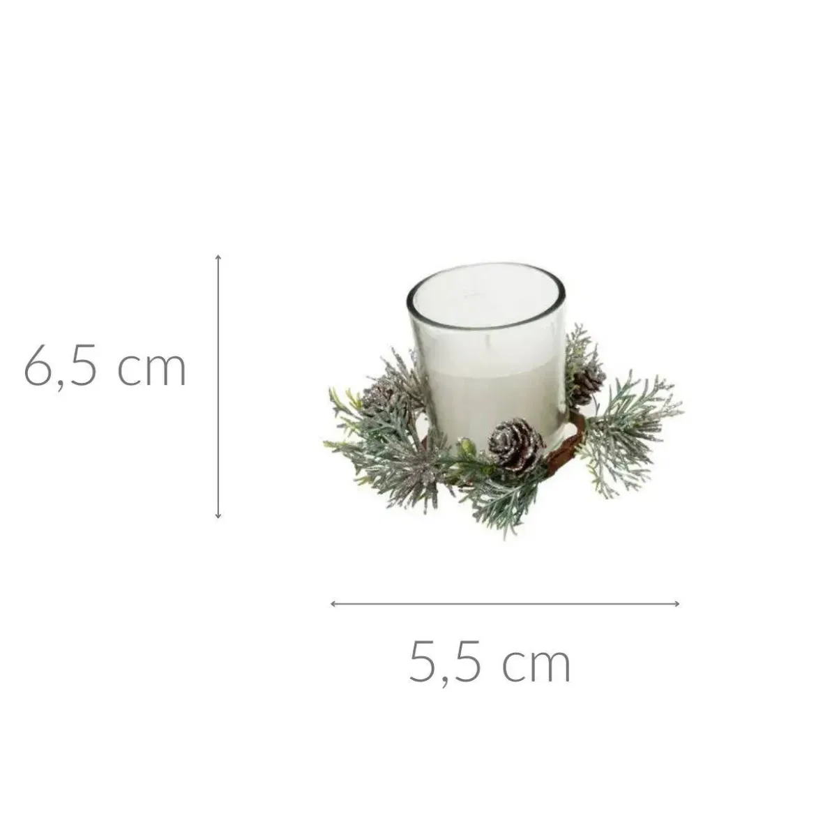 Świece zapachowe świąteczne, 3 szt.