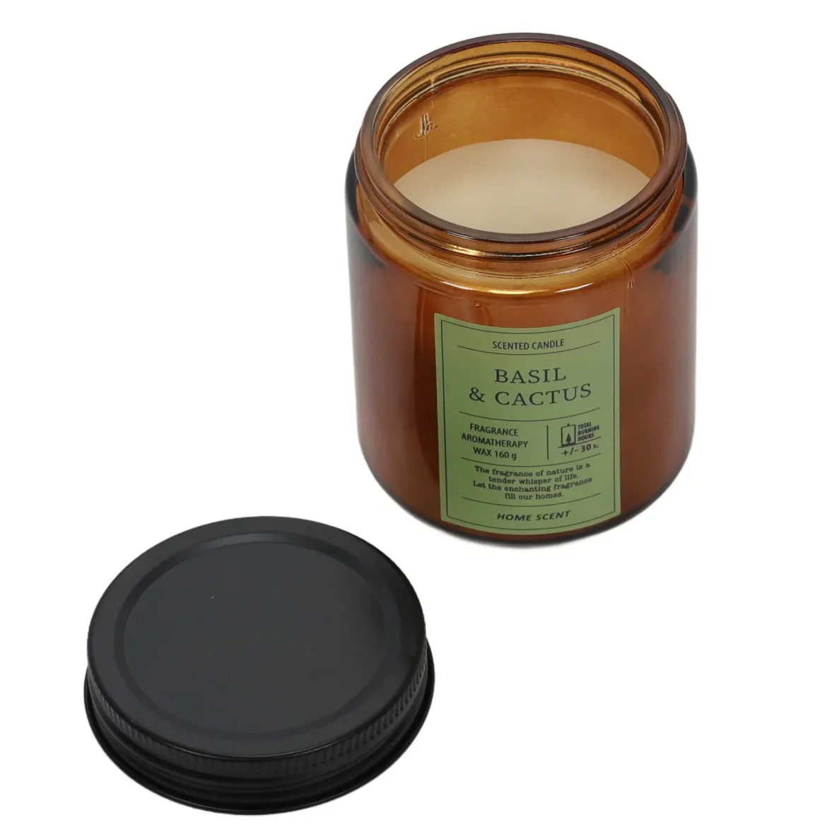 Świeczka zapachowa HOME SCENT, 30 h palenia