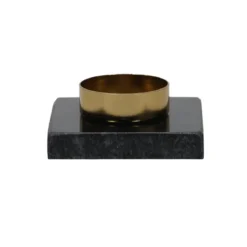 Świecznik na tealight, granitowa podstawa, 7 cm