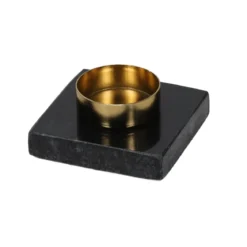 Świecznik na tealight, granitowa podstawa, 7 cm