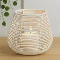Świecznik na tealight, metalowy, 10 x 9 cm