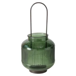 Świecznik szklany na tealight ZENOR, 29 cm