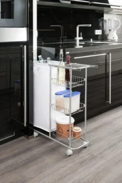 Wielofunkcyjny wózek SLIM - regał kuchenny, łazienkowy, WENKO