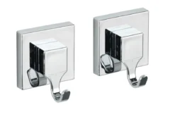 Wieszaki na przyssawki QUADRO, Vacuum-Loc, zestaw 4 sztuk, WENKO