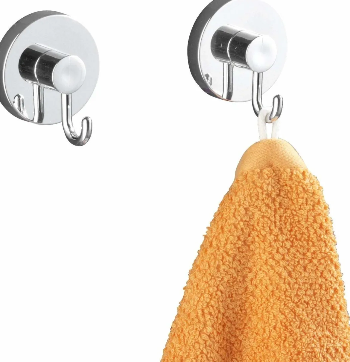 Wieszaki na przyssawki Vacuum-Loc, 2 sztuki w komplecie, WENKO