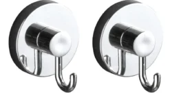 Wieszaki na przyssawki Vacuum-Loc, 2 sztuki w komplecie, WENKO