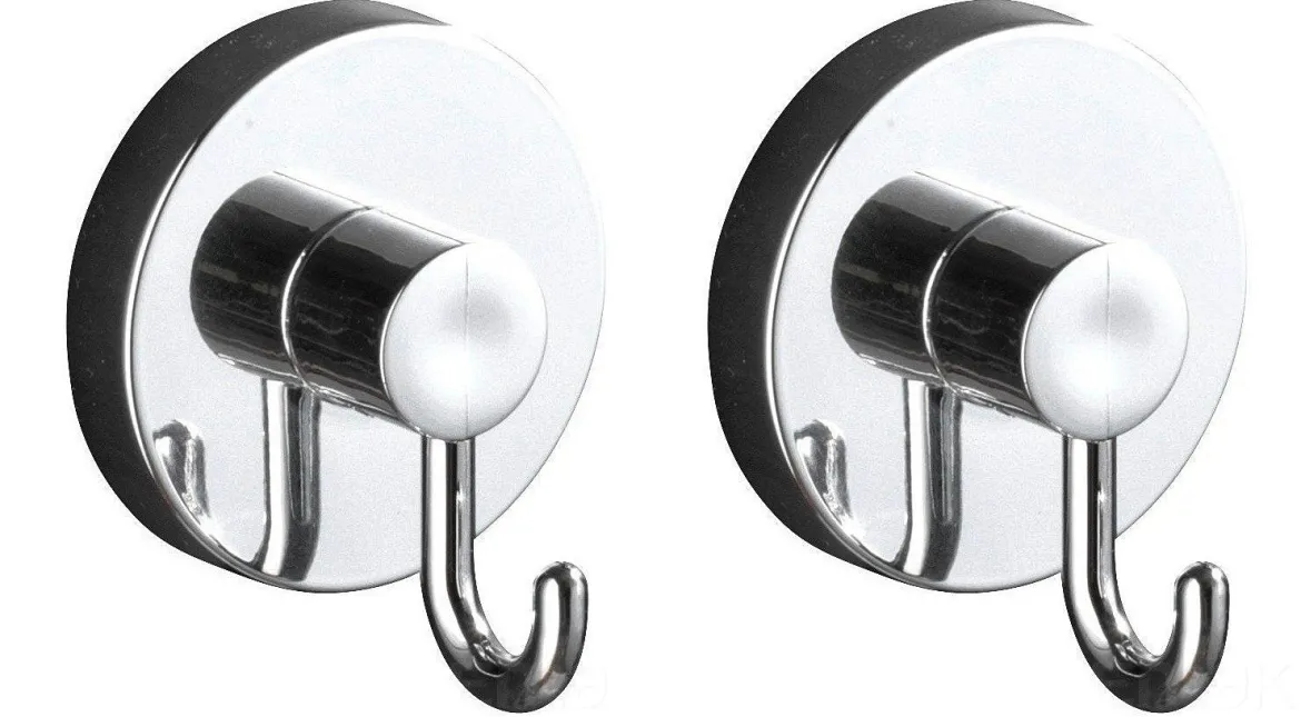 Wieszaki na przyssawki Vacuum-Loc, 2 sztuki w komplecie, WENKO