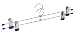 Wieszaki na ubrania ze spinaczami, 40 cm, 2 sztuki