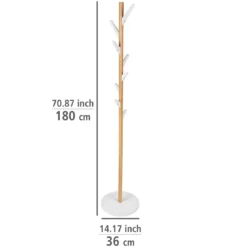 Wieszak na kurtki i płaszcze, wys. 180 cm, Finja, WENKO