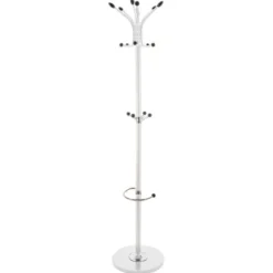 Wieszak na płaszcze do przedpokoju, 182 cm, metalowy