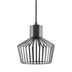 Wisząca lampa z metalowym kloszem, LIGNES, 120 cm