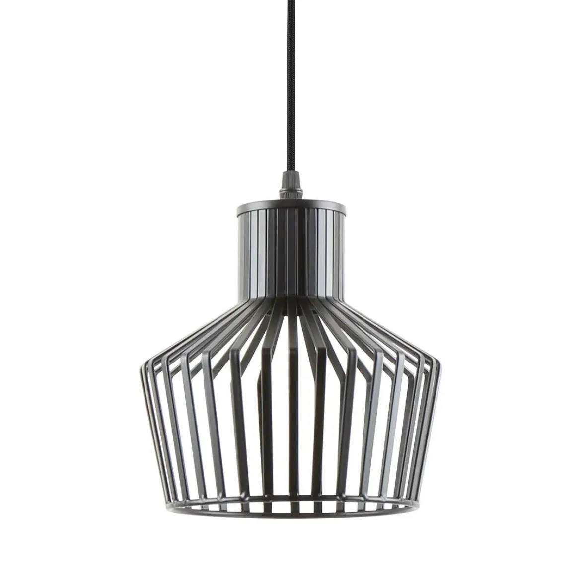 Wisząca lampa z metalowym kloszem, LIGNES, 120 cm