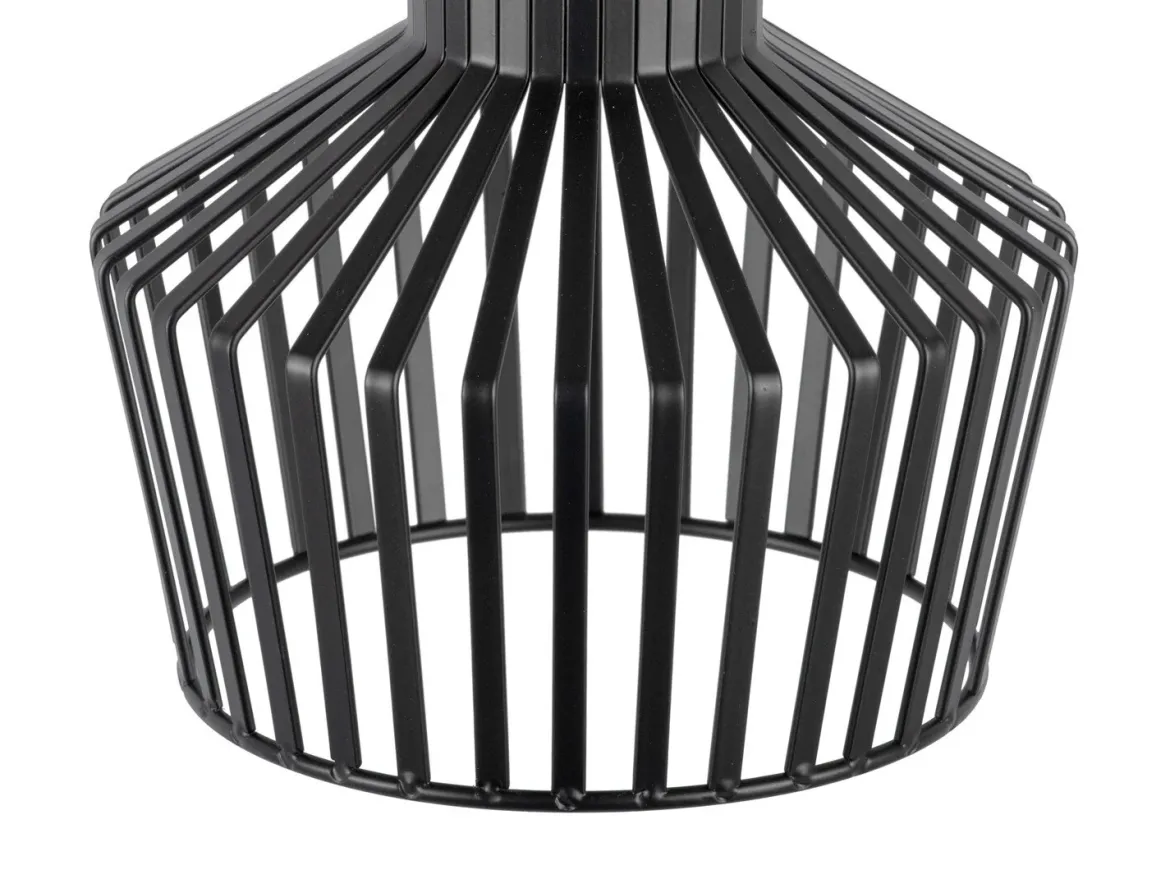 Wisząca lampa z metalowym kloszem, LIGNES, 120 cm