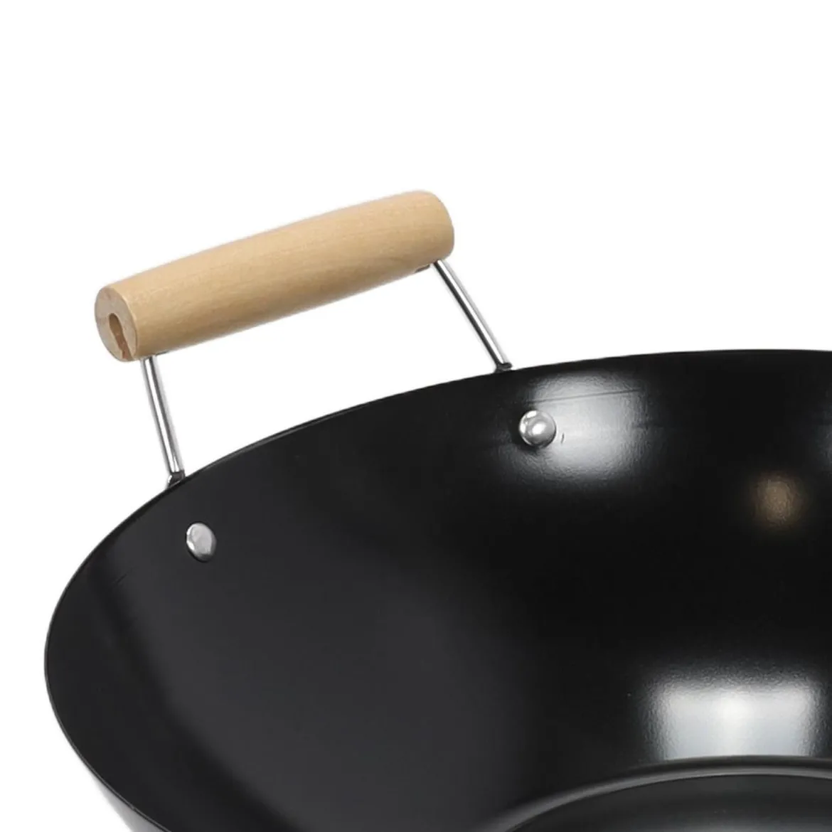 Wok ze stali węglowej, Ø 35 cm