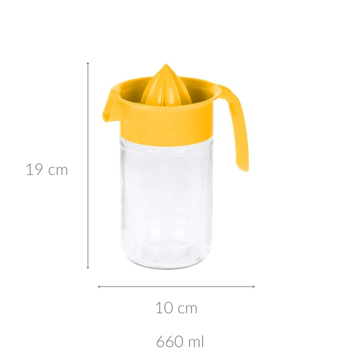 Wyciskacz do cytryn z pojemnikiem, 660 ml