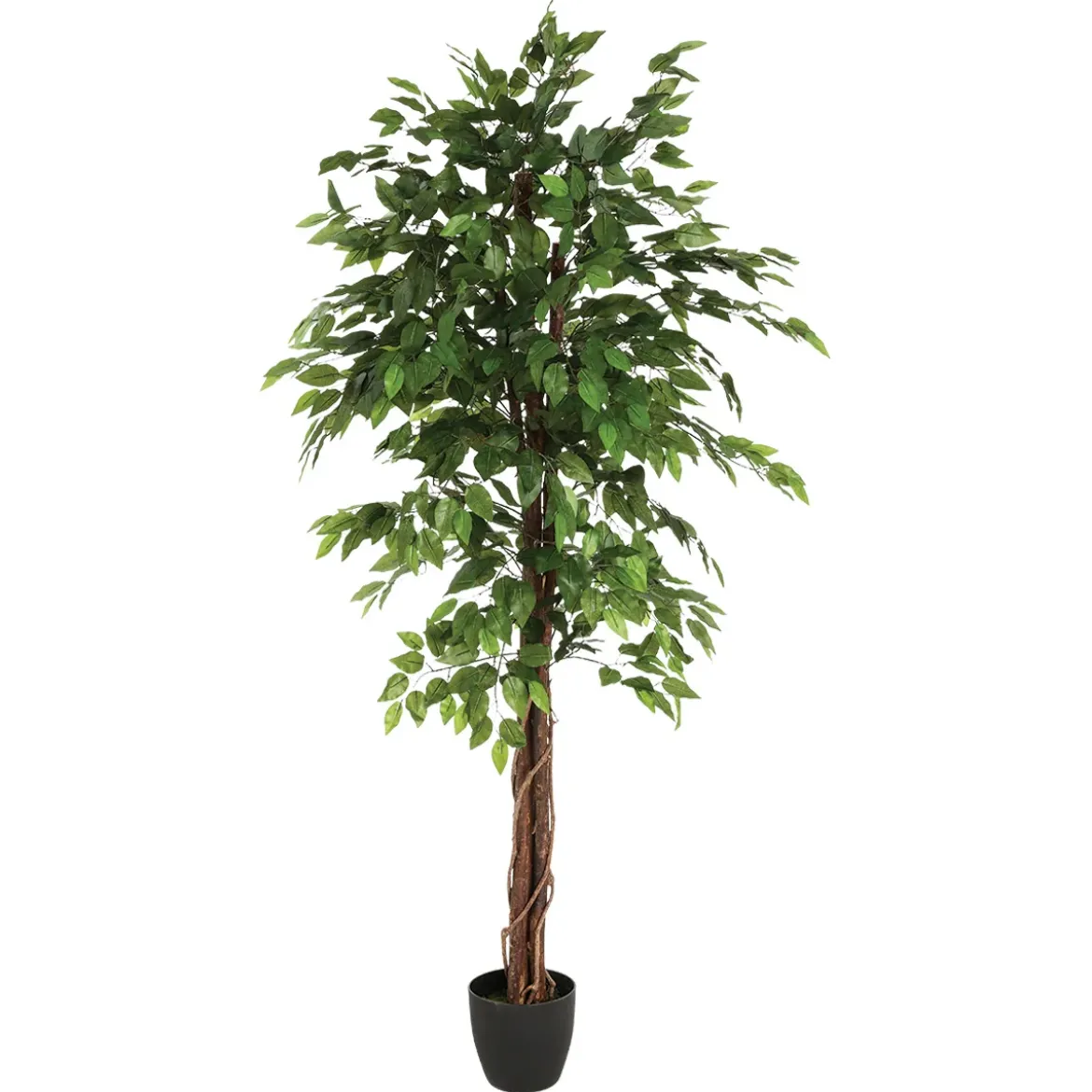 Wysoki sztuczny figowiec z doniczką, wys. 180 cm