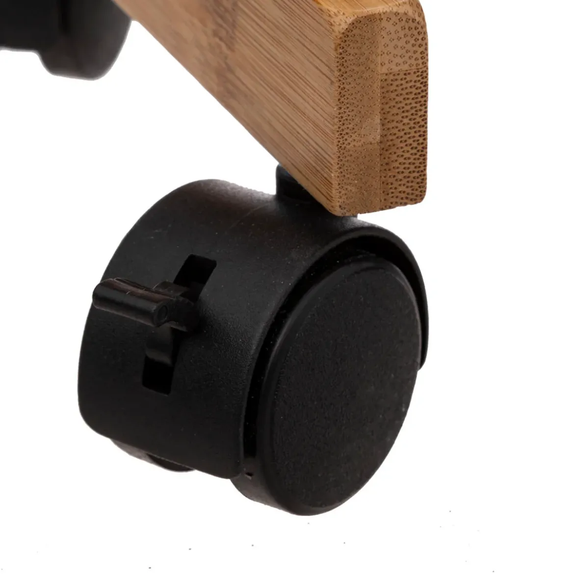 Wózek łazienkowy BAMBOO, szafka bambusowa - 3 poziomy