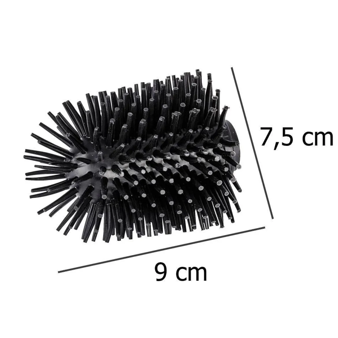 Zapasowa końcówka do szczotki toaletowej, silikonowa, ∅ 7,5 cm, WENKO