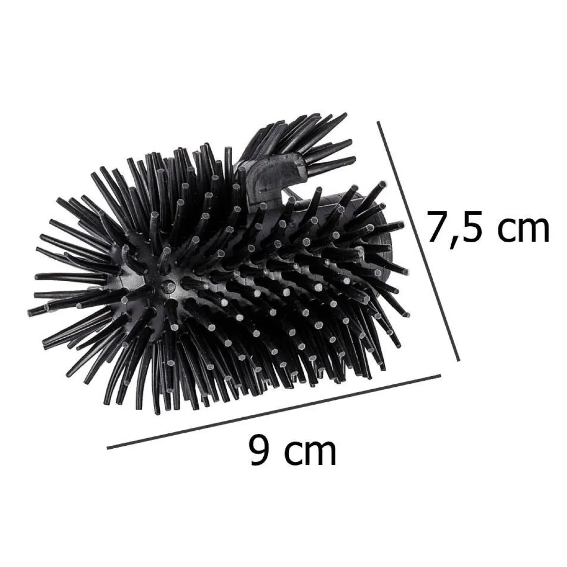 Zapasowa końcówka do szczotki toaletowej, silikonowa, ∅ 7,5 cm, WENKO