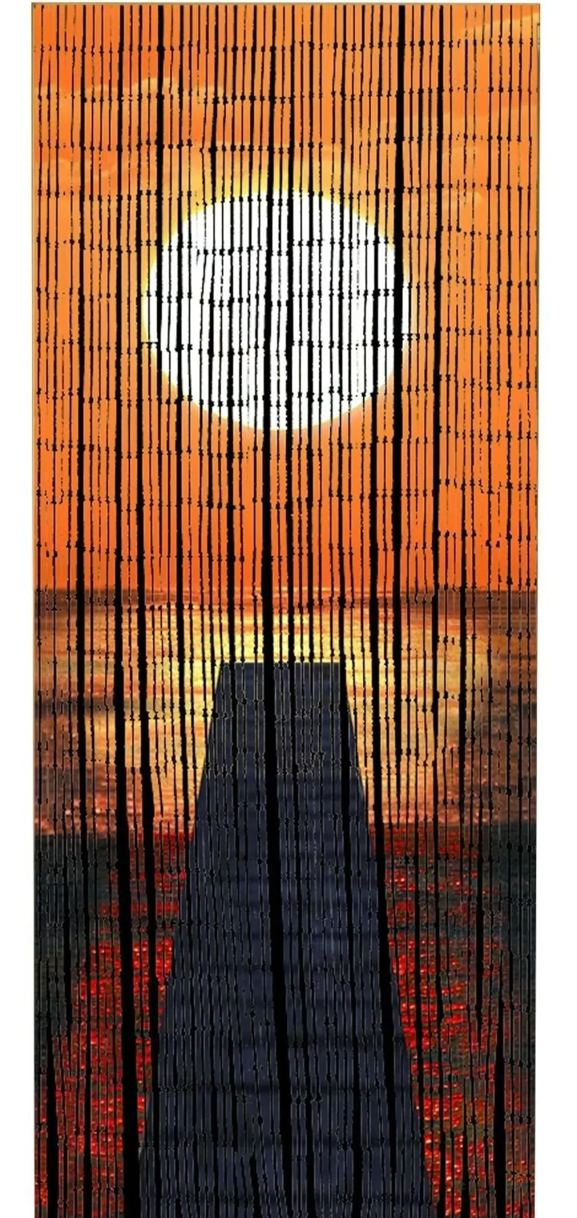 Zasłona bambusowa 90x200 cm