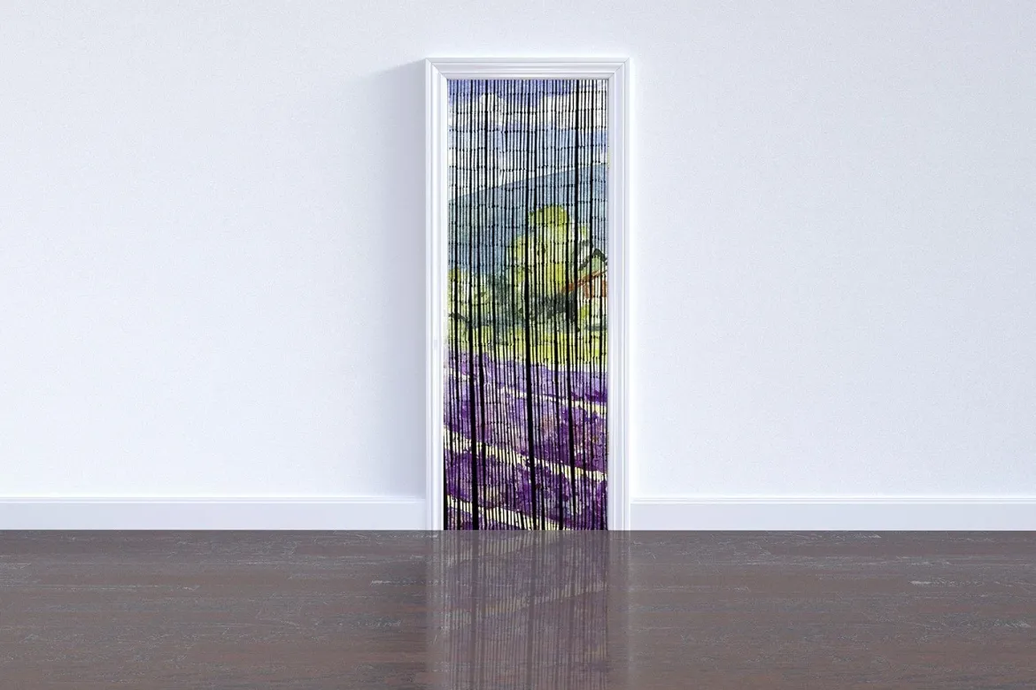 Zasłona bambusowa 90x200 cm