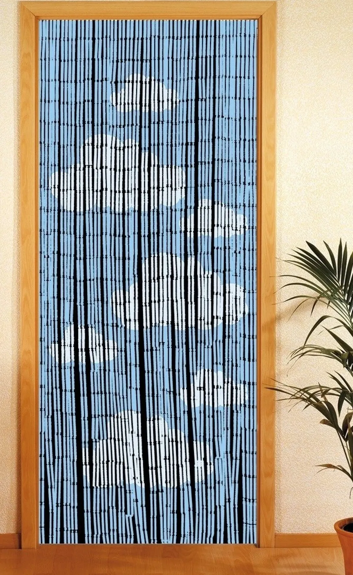 Zasłona bambusowa 90x200 cm