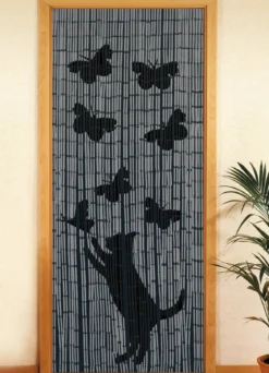 Zasłona bambusowa 90x200 cm