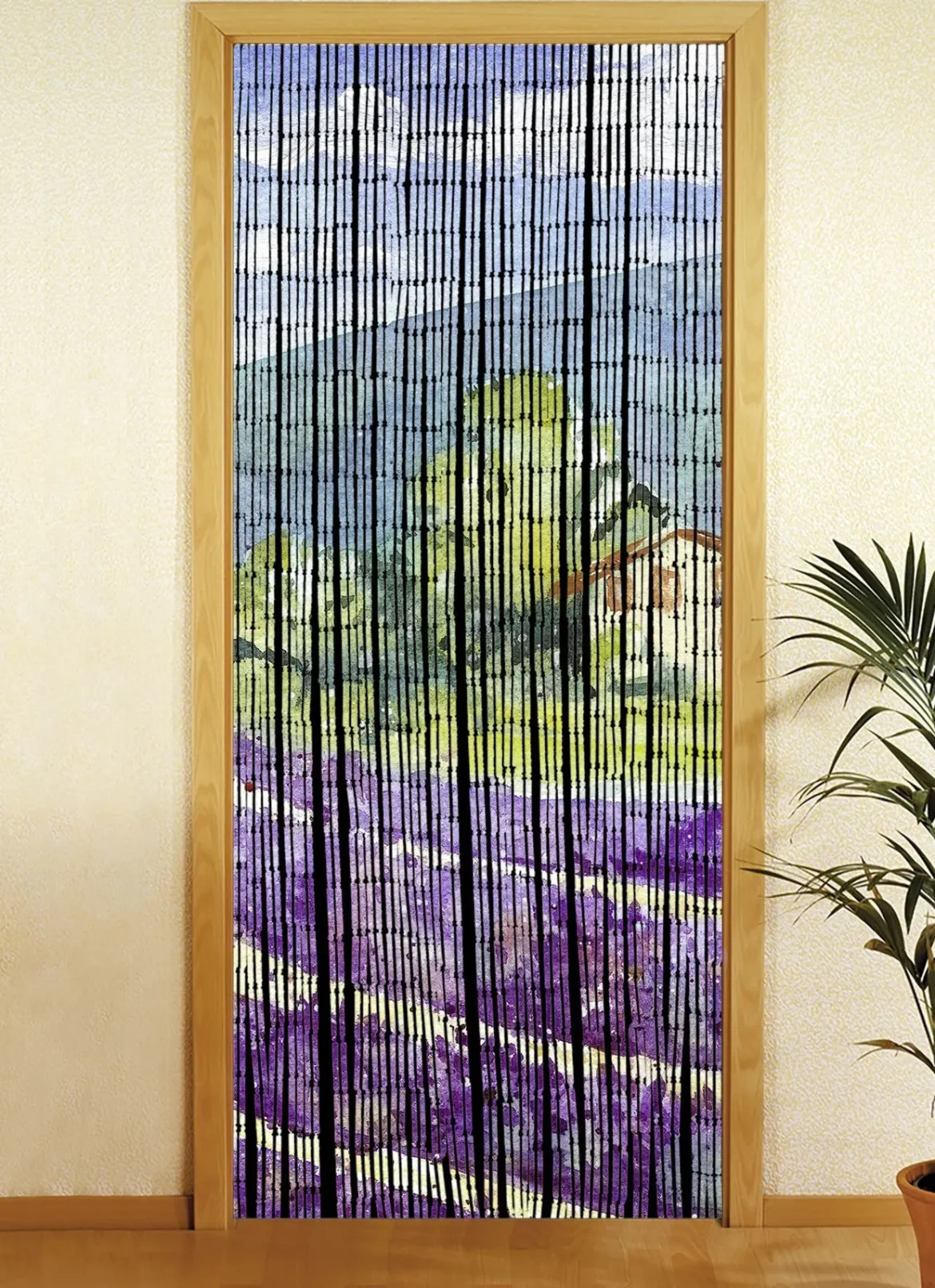 Zasłona bambusowa 90x200 cm